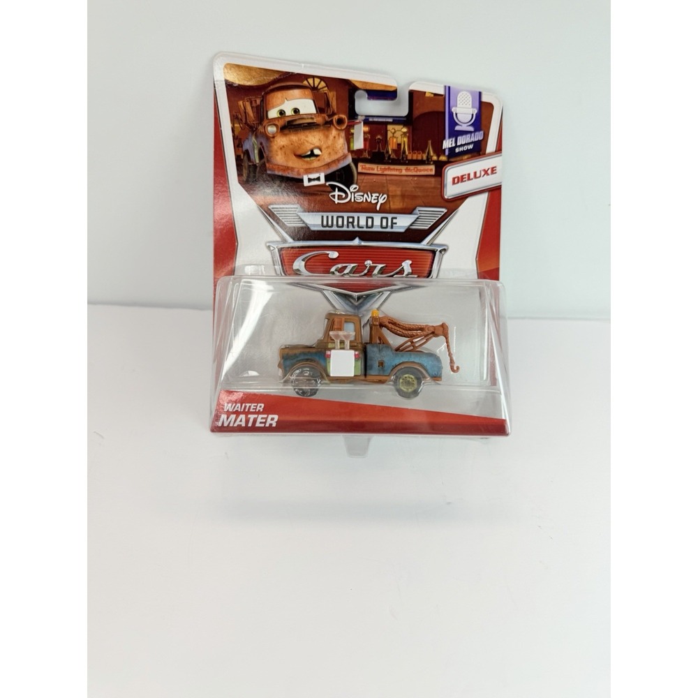 Disney Pixar Cars 2013 Waiter Mater Deluxe Mel Dorado Show collection by Mattel